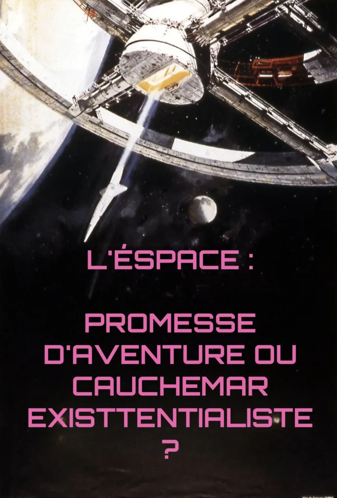 image tirée de l'odyssée de l'espace de Kubrick pour ma chronique sur l'espace.